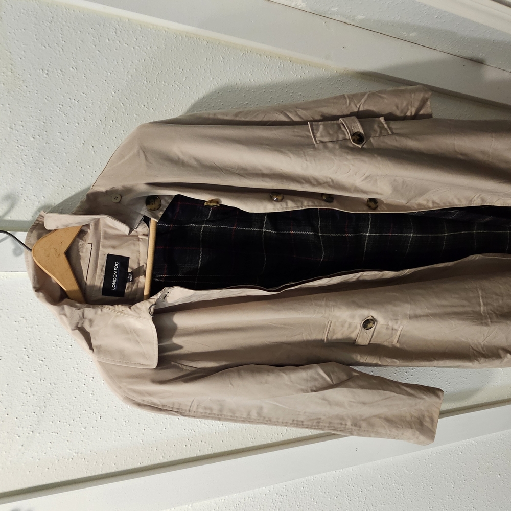 London Fog Tan Trench Coat